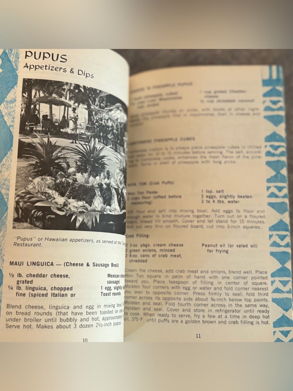 70's "The Pacifica House Hawaii Cook Book" - Traditional Hawaii Recipes and Luau - Picture 11 of 15